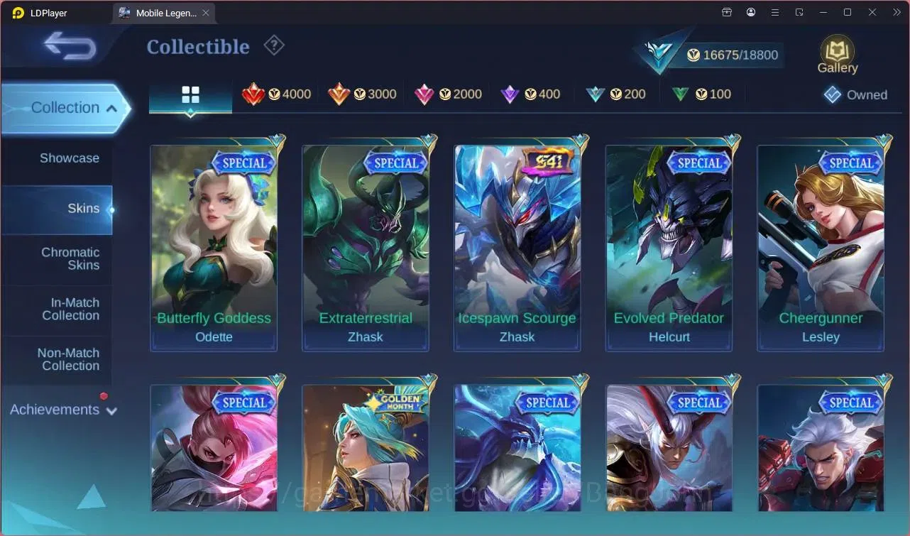 Mobile Legends: Bang Bang Accounts Global |Hero 61|Skin 95|Seasoned|Blazing Esmeralda image 11