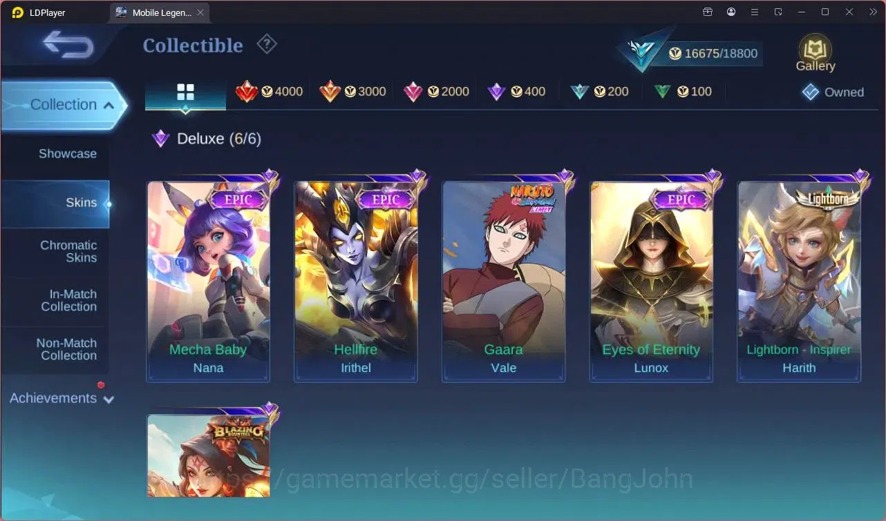 Mobile Legends: Bang Bang Accounts Global |Hero 61|Skin 95|Seasoned|Blazing Esmeralda image 7