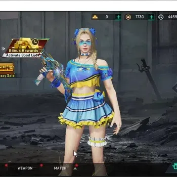 Blood Strike Accounts Collab Skin ASIA|ETERNAL MP7 Tidesong|Collab AOT M4A1 Battle of Faith|Ultra KAG-6 Soulblaze,Emma