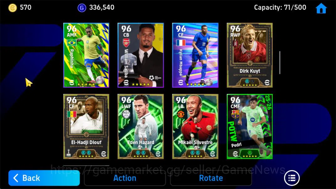 eFootball Accounts Mobile|Visionary Pass(Ousmane Dembele),Franco bare image 2