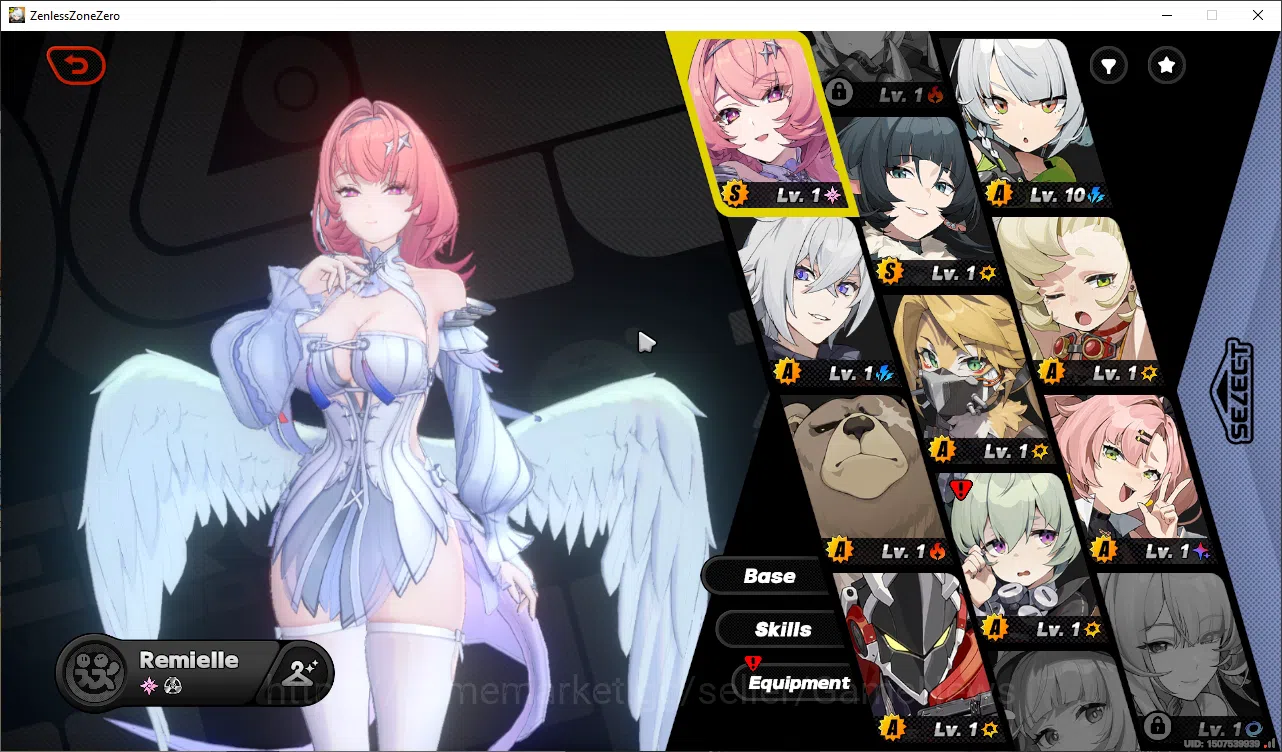 Zenless Zone Zero Accounts Starter EU|IK 5|Fresh Starter Prologue|2 Limited| (Jane Doe)+Sign Remielle +2 STD Char |2493 1