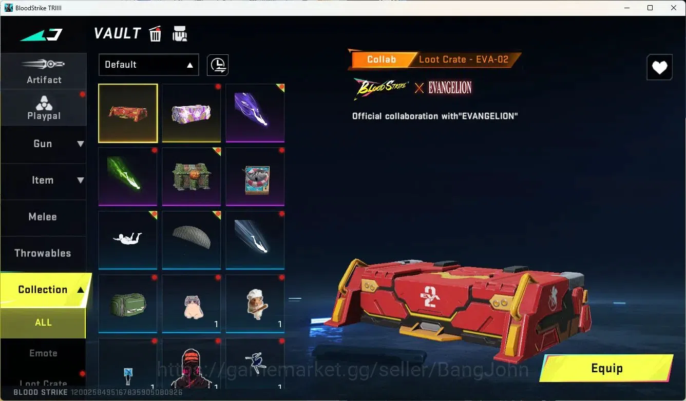 Blood Strike Accounts ASIA |ULTRA=LIGHTBLADE,ORIGIN-12,VECTOR|MORE DETAI image 11