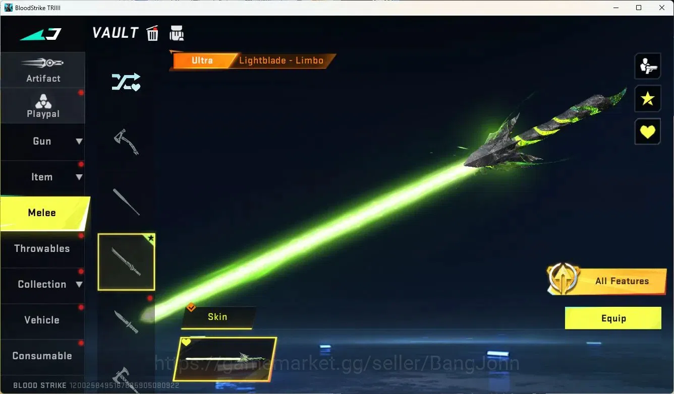 Blood Strike Accounts ASIA |ULTRA=LIGHTBLADE,ORIGIN-12,VECTOR|MORE DETAI image 5