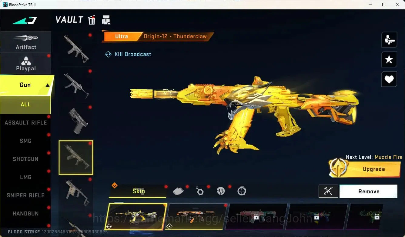 Blood Strike Accounts ASIA |ULTRA=LIGHTBLADE,ORIGIN-12,VECTOR|MORE DETAI image 6