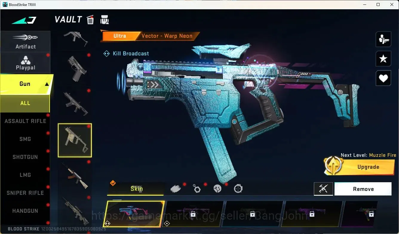 Blood Strike Accounts ASIA |ULTRA=LIGHTBLADE,ORIGIN-12,VECTOR|MORE DETAI image 7