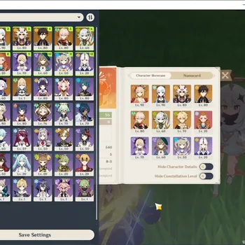 Genshin Impact Accounts Others Asia|AR 56|6 Limited + 4(*5 Weapon)|Nahida,Ayaka,Kazuha,Yoimima,Itto,Zhongli|Reuni On|Male