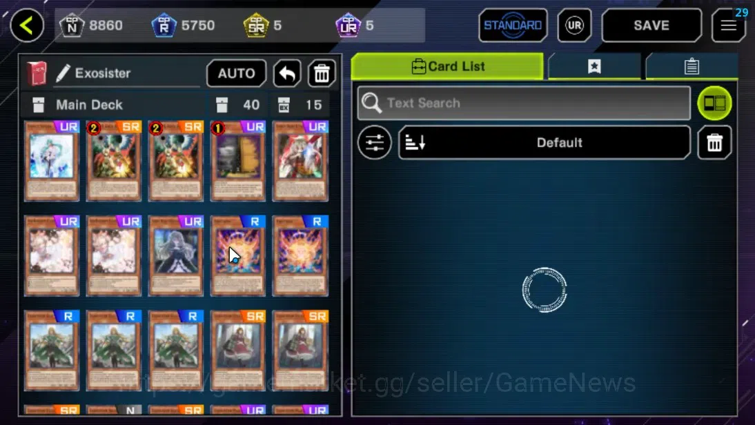 Yu-Gi-Oh! Master Duel Accounts Android|Lv 18 | 20 Deck |Exosister,Elfnote,VSK9,Dr image 4