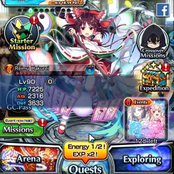Grand Summoners Accounts End-Game Global|Rank 1|6 Ascend 1 TW|Reimu Hakurei+TW,Choi Jong-In,Fen,Rosetta,Misette,LM