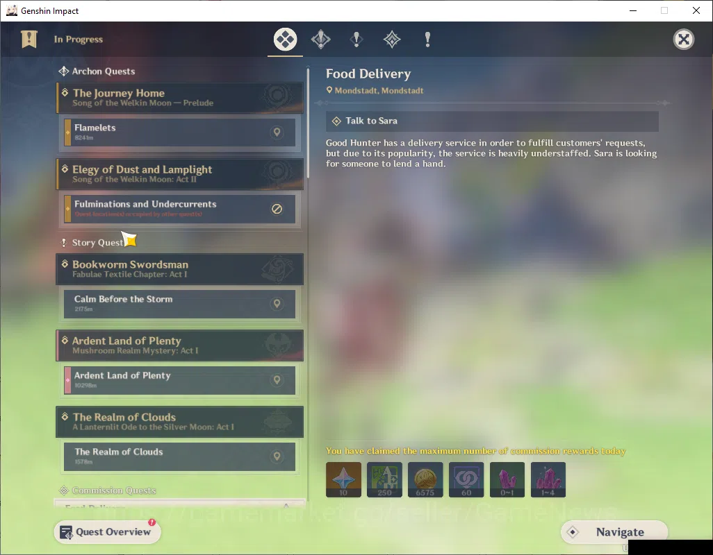 Genshin Impact Accounts ASIA|AR 58|11 Limited+3(*5Weapon)|Columbina,Skirk, image 7