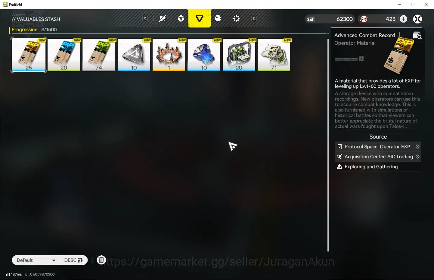 Arknights: Endfield Accounts NA/EU Level 2 | Fresh starter Laevatain | 4 SR Cha image 6