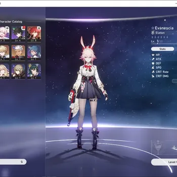 Honkai Star Rail Accounts Starter Asia|Fresh Starter TL 3|1 Golden Companion|2 Limited Evanescia & Archer|Female
