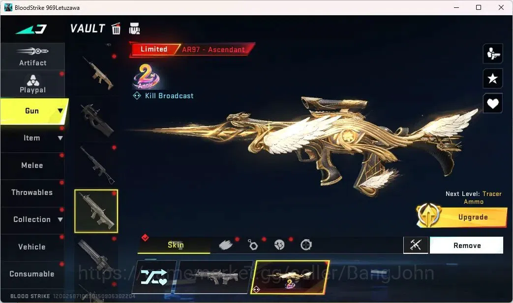Blood Strike Accounts ASIA | 7DS AK47|LTD 2nd Anniv Butterfly Knife|LTD  image 4