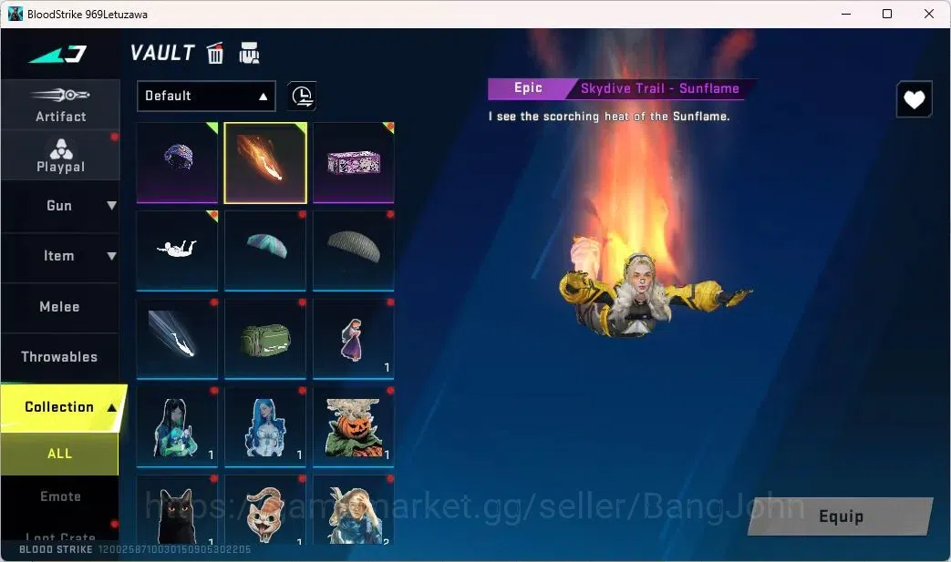 Blood Strike Accounts ASIA | 7DS AK47|LTD 2nd Anniv Butterfly Knife|LTD  image 7