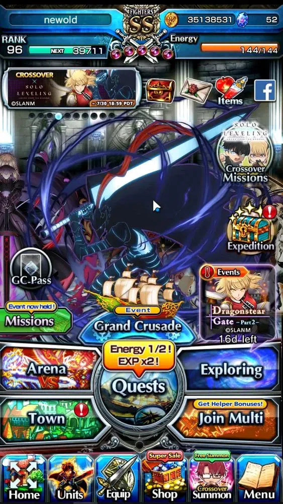 Grand Summoners Accounts End-Game Global|Rank 96|12 Ascend xx TW|(Chloe,2x Miyu,Illya,Gamagoori,Igris)+TW,2x Sanageyama,DE 1