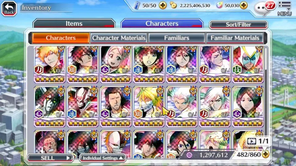 Bleach: Brave Souls Accounts [GLOBAL]50K Orb|2 New Renewed Ichigo,Rukia 10th An image 8