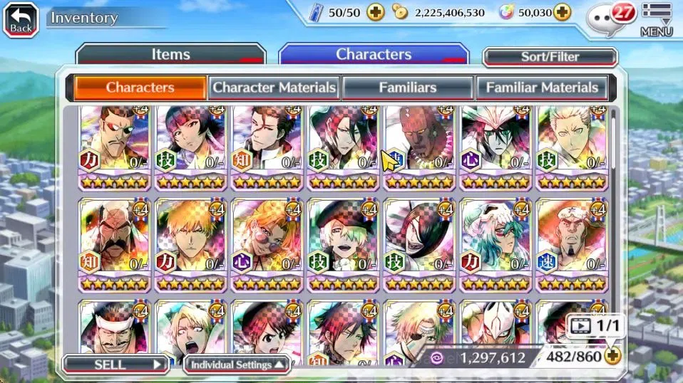 Bleach: Brave Souls Accounts [GLOBAL]50K Orb|2 New Renewed Ichigo,Rukia 10th An image 9