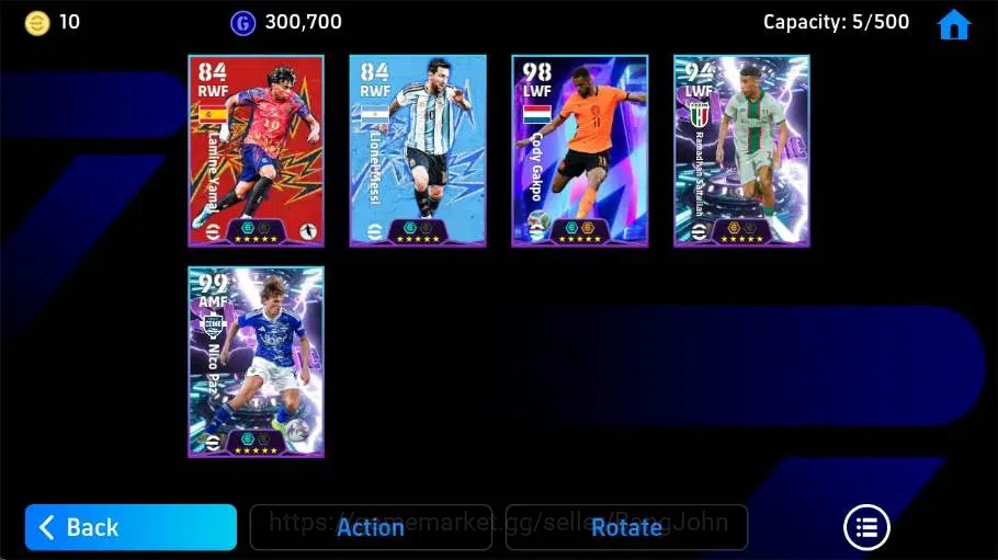 eFootball Accounts Mobile|PW 2442|Nico Paz ShowT,Cody Gakpo ShowT||20 image 3