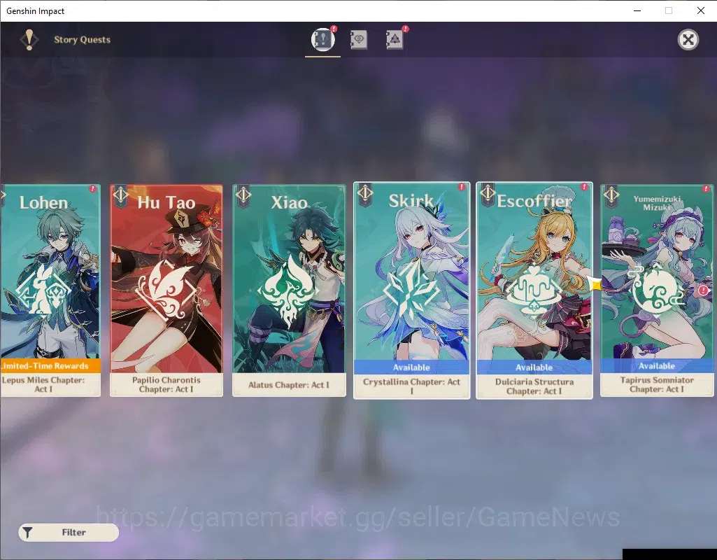 Genshin Impact Accounts ASIA|AR 55|8 Limited +3(*5 Weapon)|Neuvilette,Arle image 15