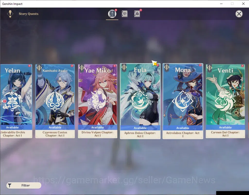 Genshin Impact Accounts ASIA|AR 55|8 Limited +3(*5 Weapon)|Neuvilette,Arle image 19