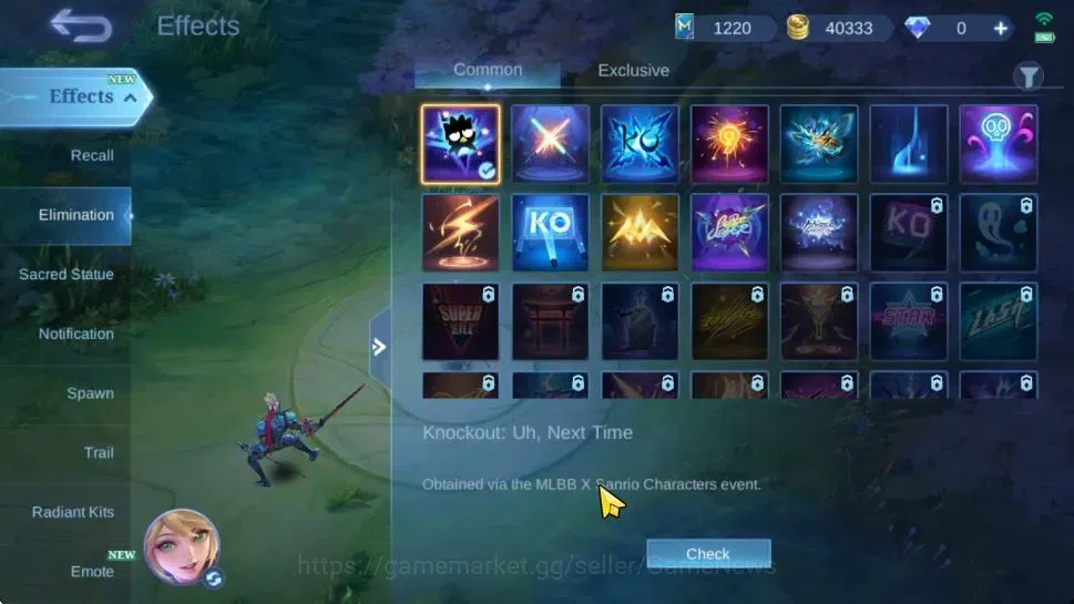 Mobile Legends: Bang Bang Accounts Hero 107|Skin 155|CC Nata,Pace Fanny,Venom[Grock,G image 16