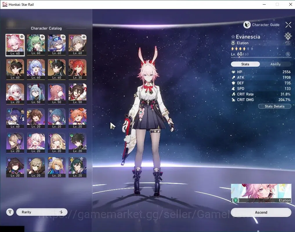 Honkai Star Rail Accounts Asia|TL 43|6 Limited|Evanescia E1+Sign,Silver Wolf image 4