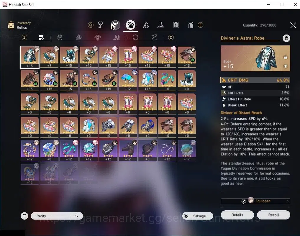 Honkai Star Rail Accounts Asia|TL 43|6 Limited|Evanescia E1+Sign,Silver Wolf image 8