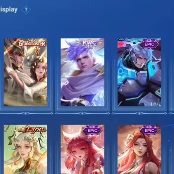Honor of Kings Accounts Rare Skin Global|90H 69S|GM Skins|KWC 2025|LNY 2024|2 Worldly|3 Event Exclusive|10 Epic|More| Check