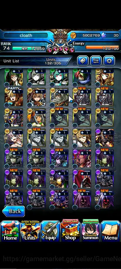 Grand Summoners Accounts Global|Rank 74|15 Asc+ 4 TW|[Sayaka,Chloe,Kyoko,Sa image 7