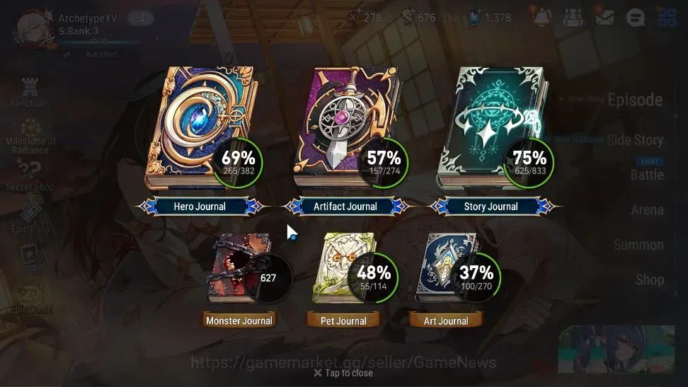 Epic Seven Accounts High-End ASIA Verif|37 ML(Notos,ScholNurse Yulha,BArunka,GRas,Belian,etc)+Ab Fumyr,Stark|AUTO W|SPed 301 3
