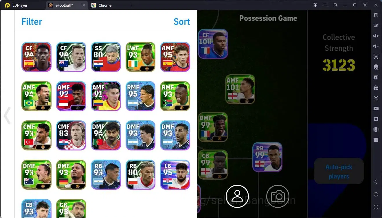 eFootball Accounts Mobile |PW 3123|Epic Baggio, Matthäus, Gerrard, Sh image 2