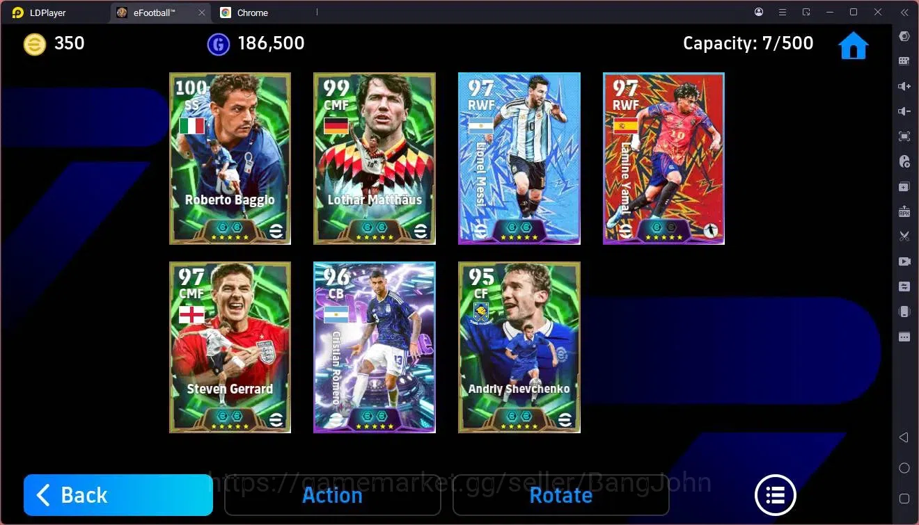 eFootball Accounts Mobile |PW 3123|Epic Baggio, Matthäus, Gerrard, Sh image 4
