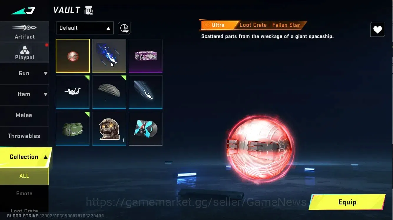 Blood Strike Accounts ASIA|ULTRA SKS-Elysium,Crate-Fallen Star|Legendary image 10