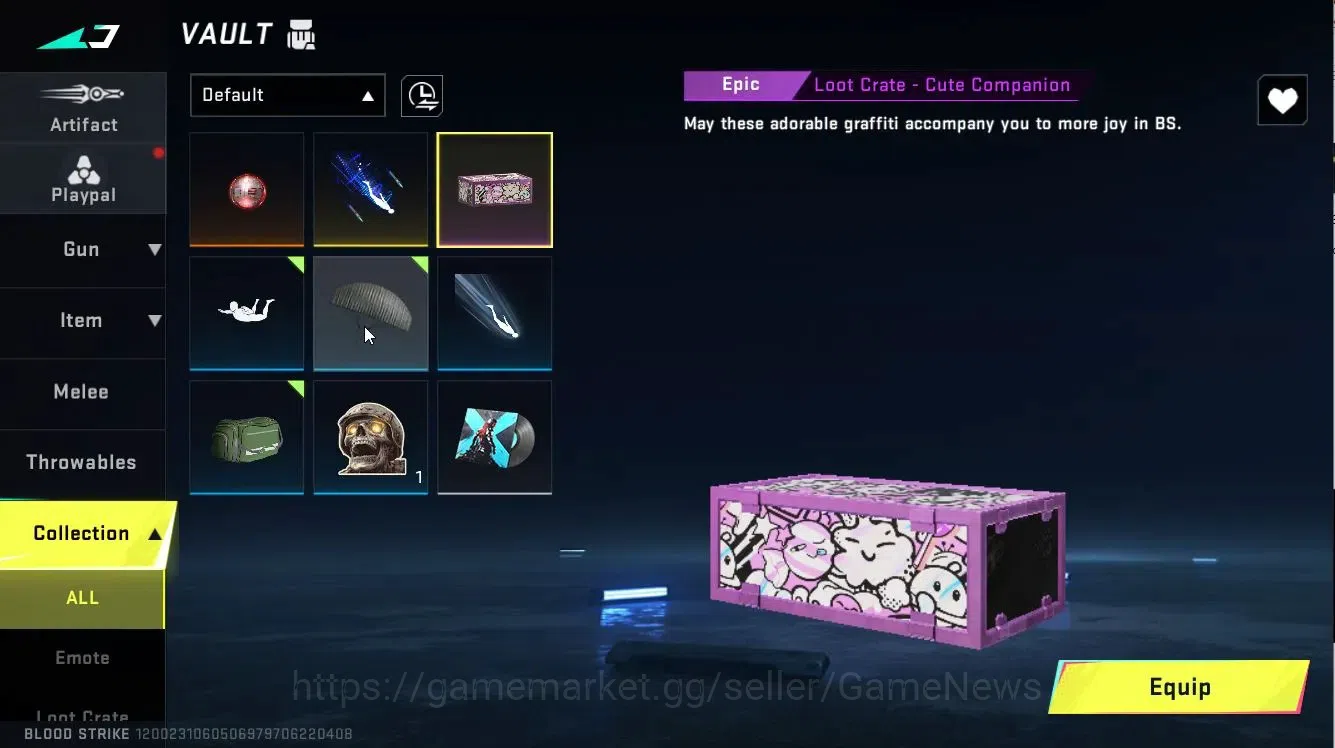 Blood Strike Accounts ASIA|ULTRA SKS-Elysium,Crate-Fallen Star|Legendary image 11