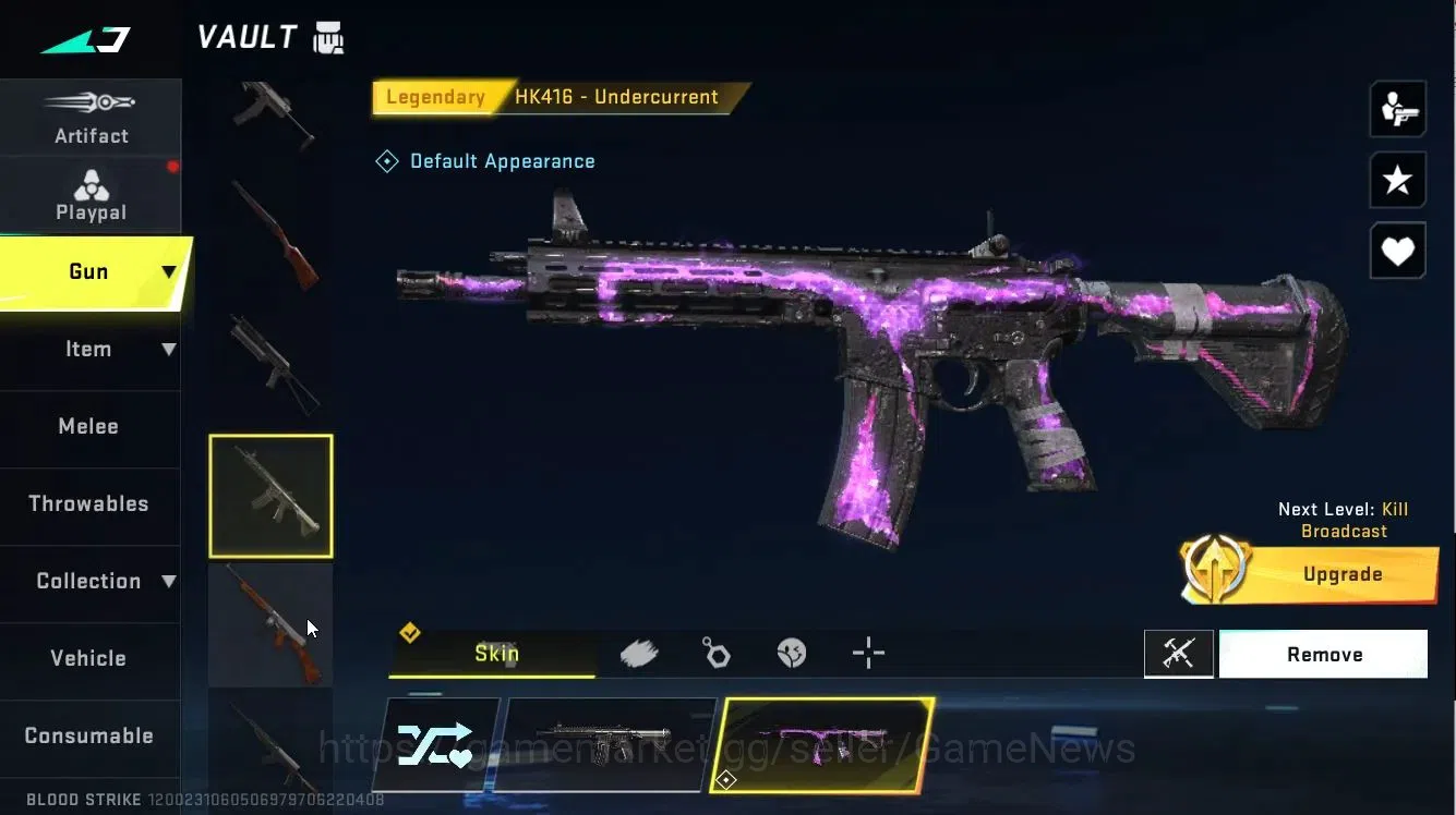 Blood Strike Accounts ASIA|ULTRA SKS-Elysium,Crate-Fallen Star|Legendary image 6