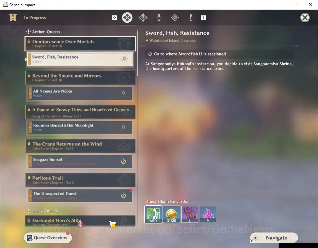 Genshin Impact Accounts Asia|AR 46|3 Limited + 1 (*5 Weapon)| Mavuika + Si image 12