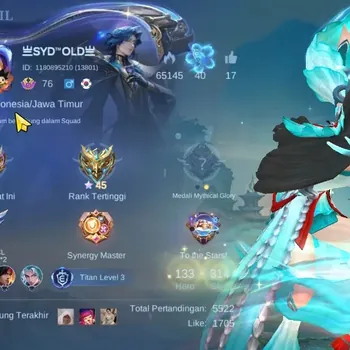 Mobile Legends: Bang Bang Accounts Rare Skin Hero 133|Skin 314|KOF Karina,3 Lbox Alice,Kagura,Gatot,Collec Natalia,Etc|Recal