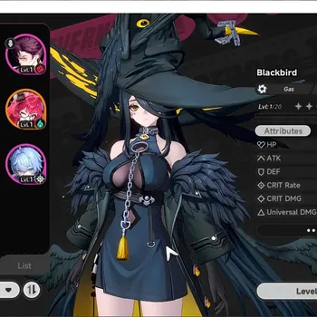 Neverness to Everness Accounts Global EU|HL 3|3 S-Class 2 Limited| Blackbird A1 & Nanally A1 |Daffodill|3 S-Class