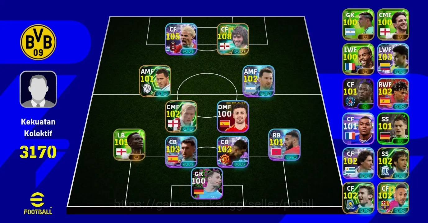eFootball Accounts Meta Player Akun Hoki 1