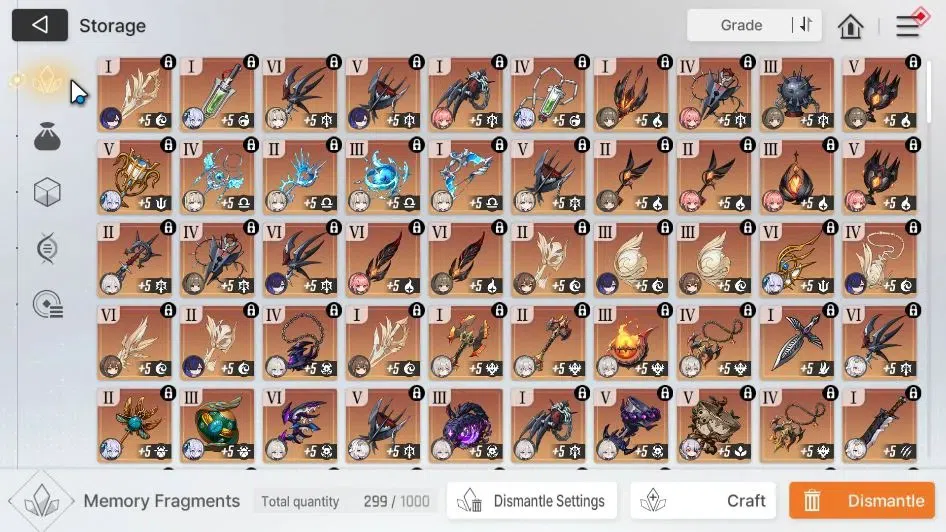 Chaos Zero Nightmare Accounts ASIA|Lv 56|3,6K Crys|14 SSR[Chizuru+Sign,NineM2,Se image 12