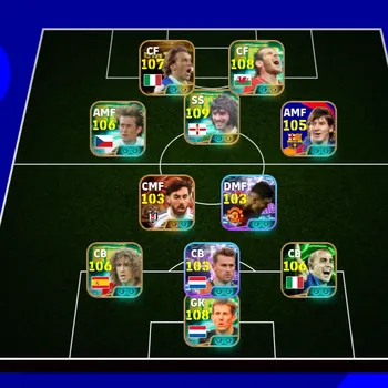 eFootball Accounts Legends & Iconic Players COLECTIVE 3260+ | BIG TIME DEL PIERO x BIGTIME M KOVACIC x G BEST x GARETH BALE
