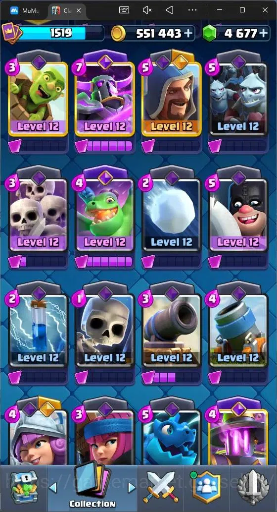 Clash Royale Accounts High-End CL 1519 |KTL 14|Trophy 10183|Card 121|1 MAX|1 L15|6 Hero|9 EVO|8 Champ|Arena 25 (Lumberlovr 13