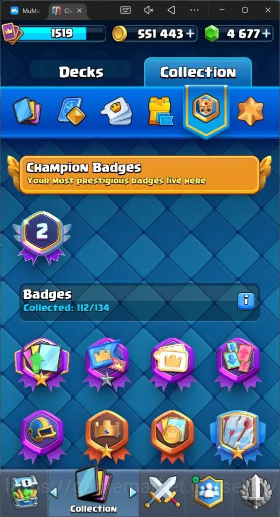 Clash Royale Accounts High-End CL 1519 |KTL 14|Trophy 10183|Card 121|1 MAX|1 L15|6 Hero|9 EVO|8 Champ|Arena 25 (Lumberlovr 3