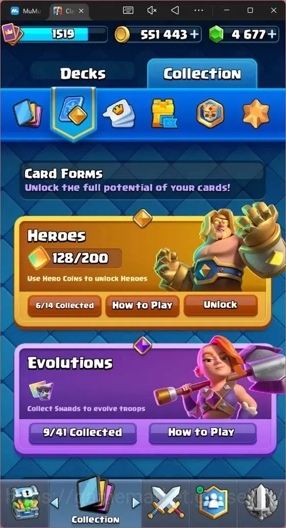 Clash Royale Accounts High-End CL 1519 |KTL 14|Trophy 10183|Card 121|1 MAX|1 L15|6 Hero|9 EVO|8 Champ|Arena 25 (Lumberlovr 8