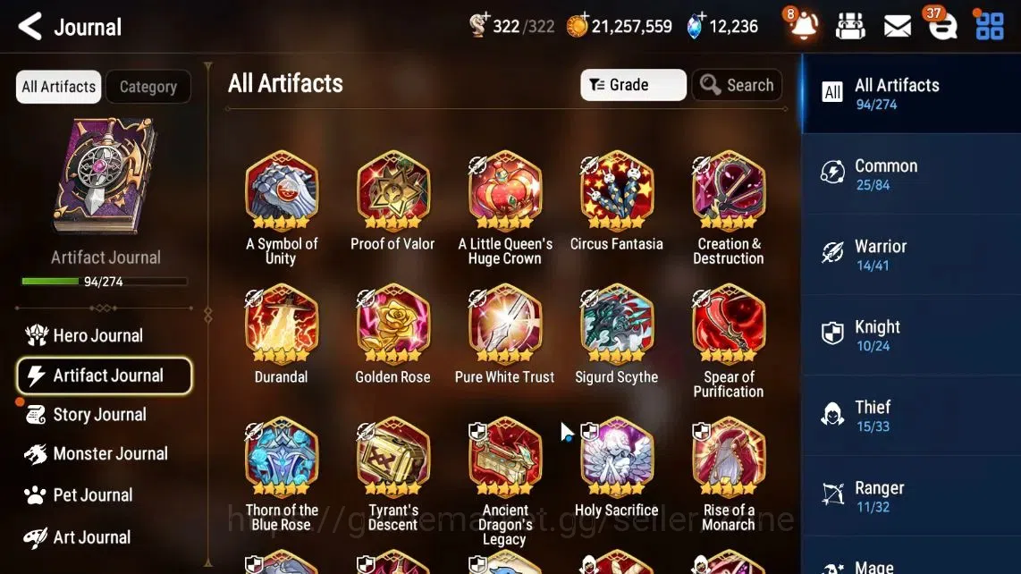 Epic Seven Accounts Limited Hero GLOBAL Unverif|New Era|11 ML(Shepherd Dark Diene,RnL,Har setti)+Abyss Fumyr|Epic Road 12
