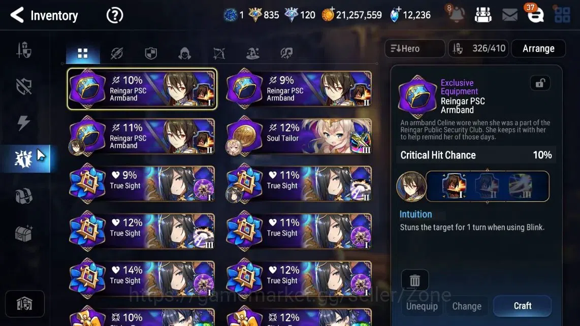 Epic Seven Accounts Limited Hero GLOBAL Unverif|New Era|11 ML(Shepherd Dark Diene,RnL,Har setti)+Abyss Fumyr|Epic Road 19