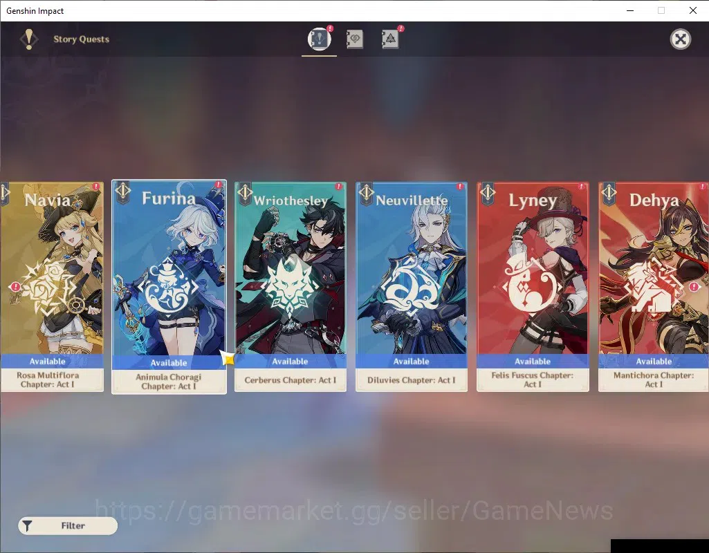Genshin Impact Accounts ASIA|AR 55|3 Limited + 1 (*5Weapon)|Skirk+Sign,Mav image 11