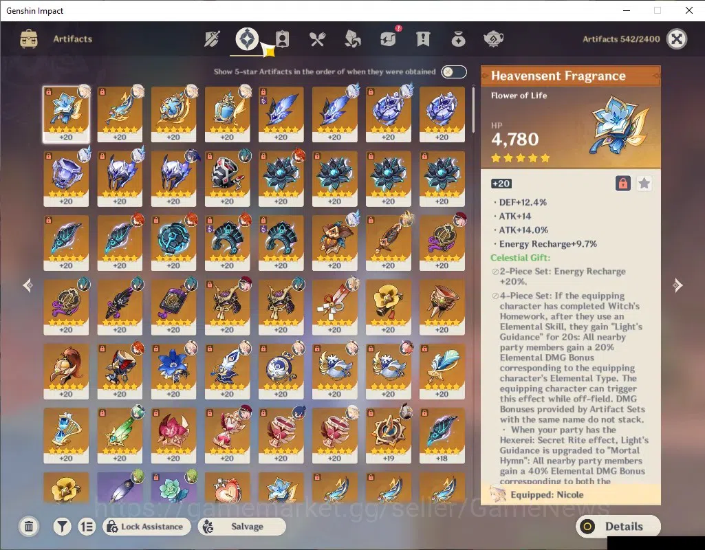 Genshin Impact Accounts ASIA|AR 55|3 Limited + 1 (*5Weapon)|Skirk+Sign,Mav image 17