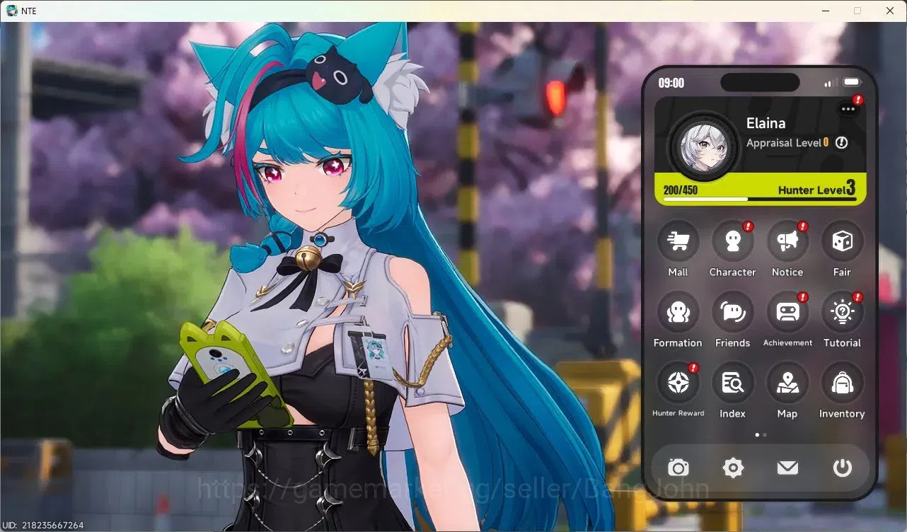Neverness to Everness Accounts NA|Starter LVL 3, Nanally, 8 Char, MC male, Select image 1