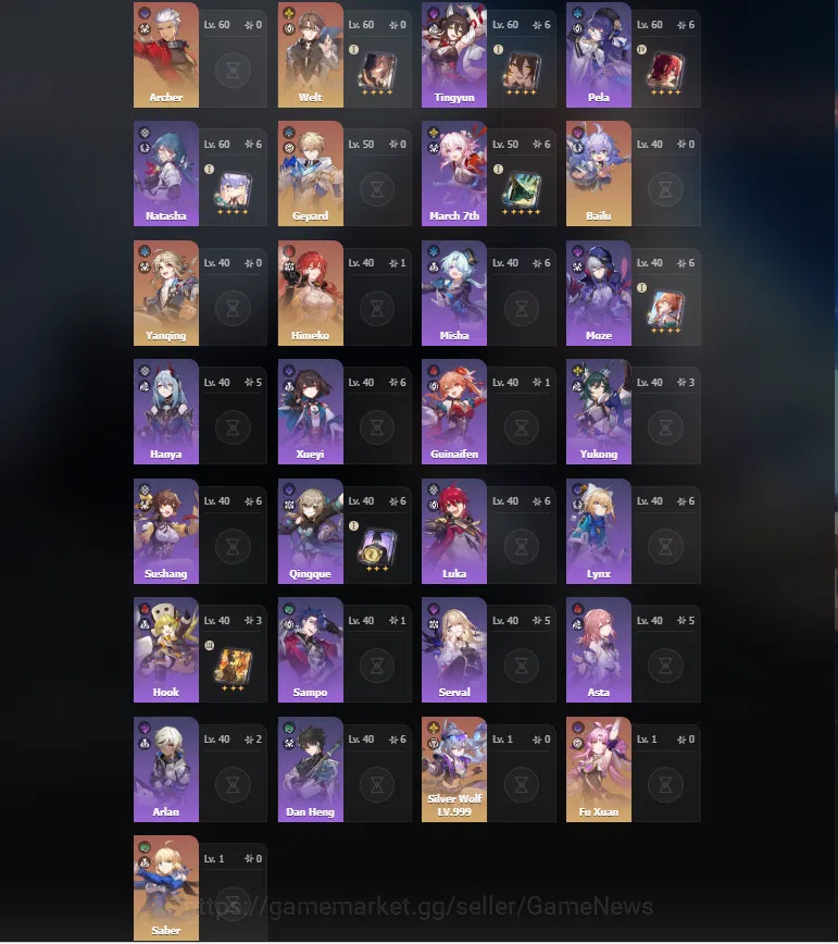 Genshin Impact Accounts EU|Free HSR|AR59|PreamTeam Ganyu+sign,Raiden|18Lim image 3