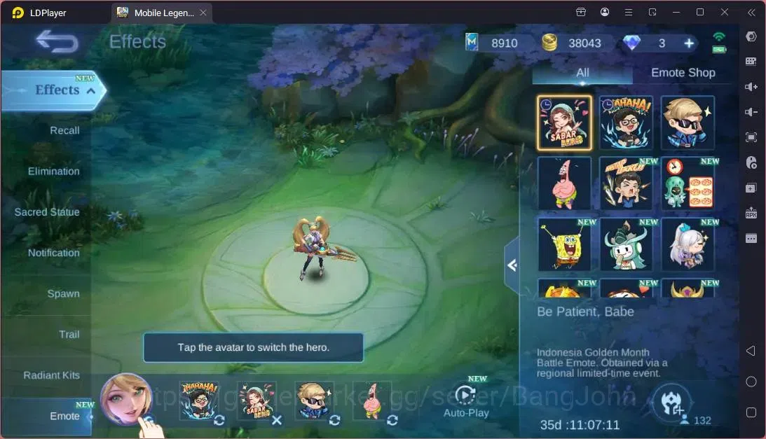 Mobile Legends: Bang Bang Accounts Global|Hero 132|Skin 196|Expert|Collab Karina KOF+ image 7